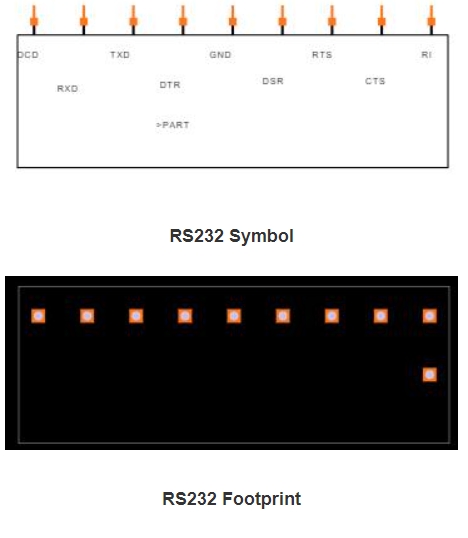 RS232 3D Model